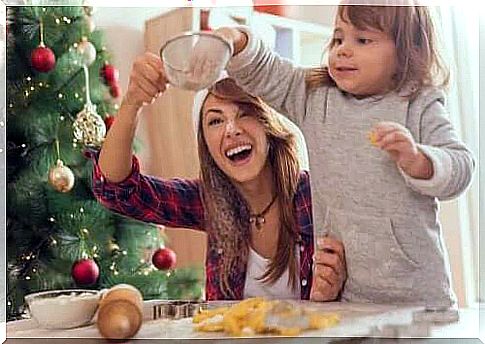 Mother and daughter Christmas recipes