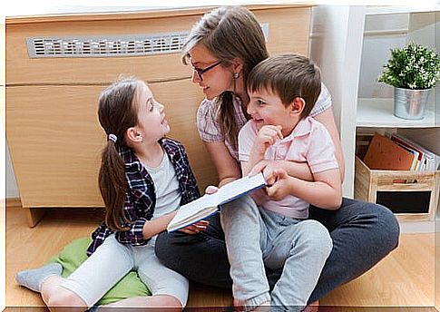 Reading activities with children will make you have a good time with them.