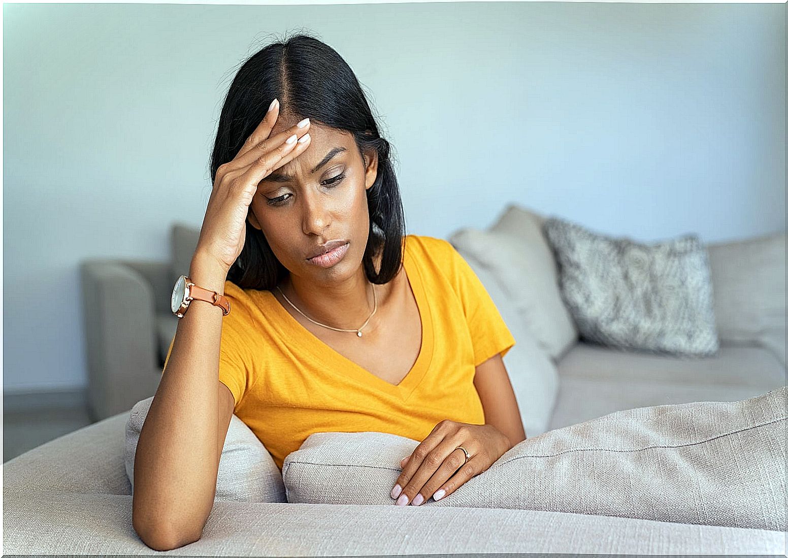 Tension headache is a type of headache that occurs after childbirth
