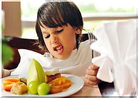 Selective eating disorder in children