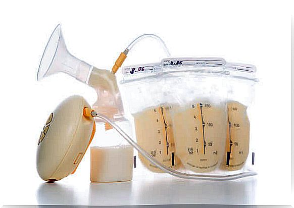 You can use the pump and then follow these tips to store breast milk.