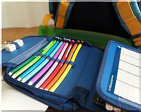 School supplies for a child.