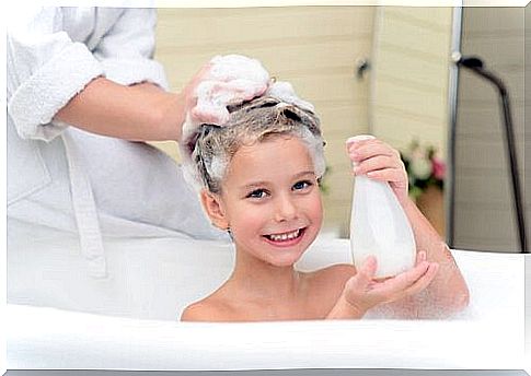 When should my child bathe on his own?